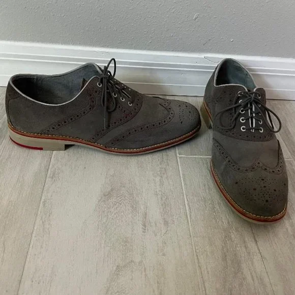 JOHNSTON MURPHY Sheepskin Flex System Oxfords 12M